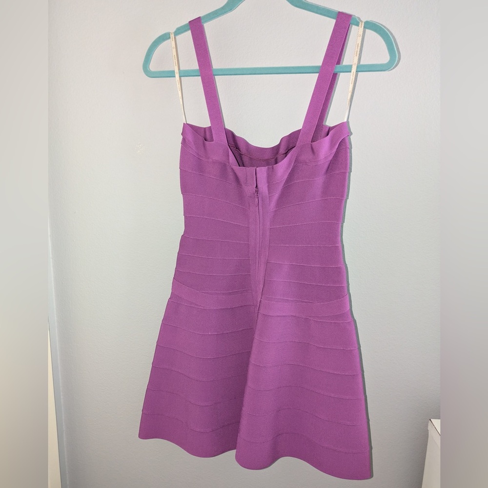 Herve Leger Faith Mini Bandage Dress - Picture 4 of 6